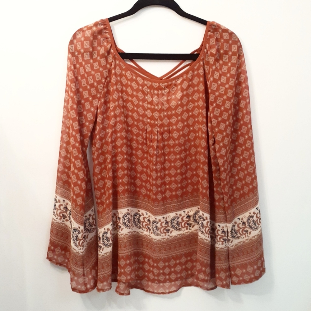 Sweet Journey chiffon tunic